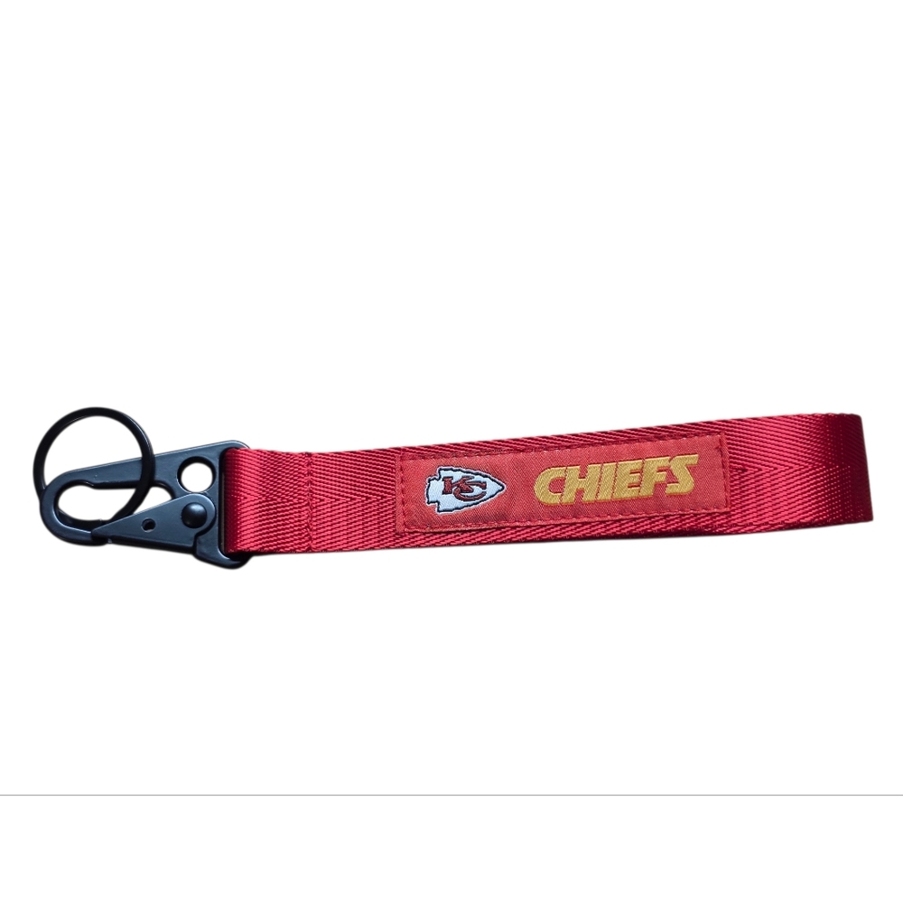 Kansas City Chiefs Red Keychain Lanyard